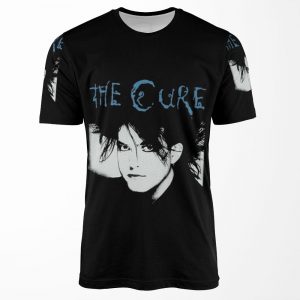 Blue Cure All-over-print T-shirt