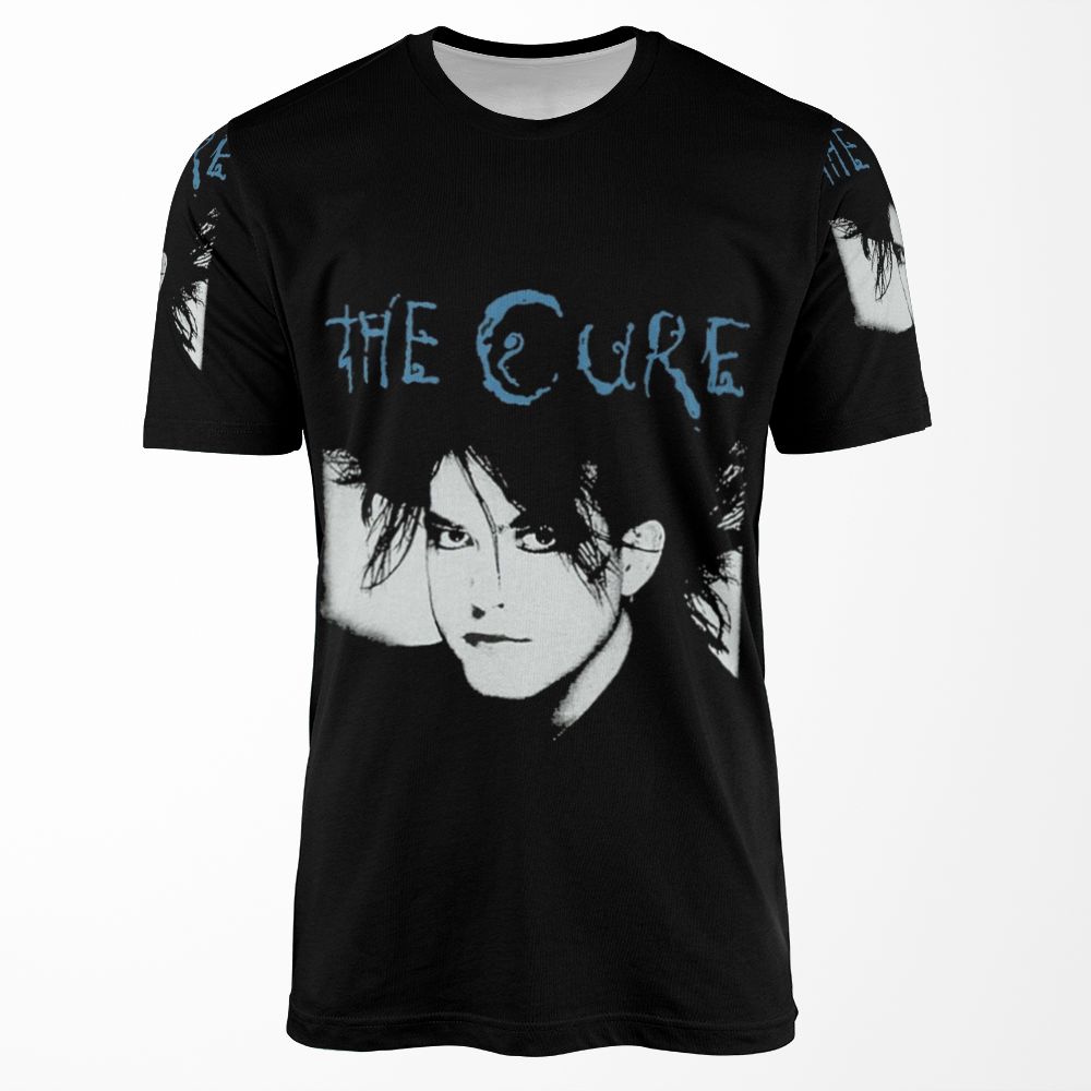 Blue Cure All-over-print T-shirt