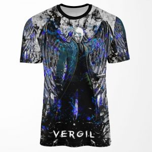 Blue Darkness All-over-print T-shirt