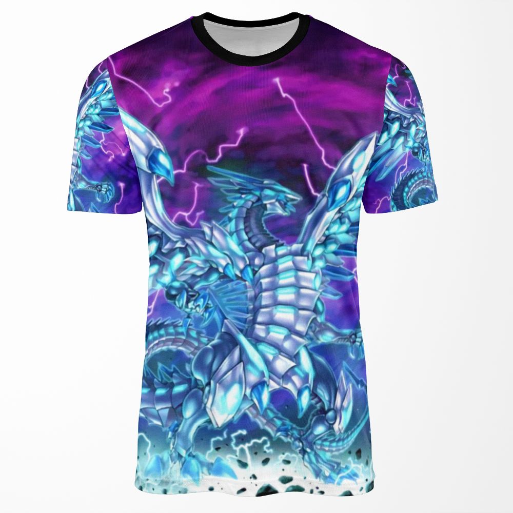 Blue Eyes Chaos Max Dragon All-over-print T-shirt