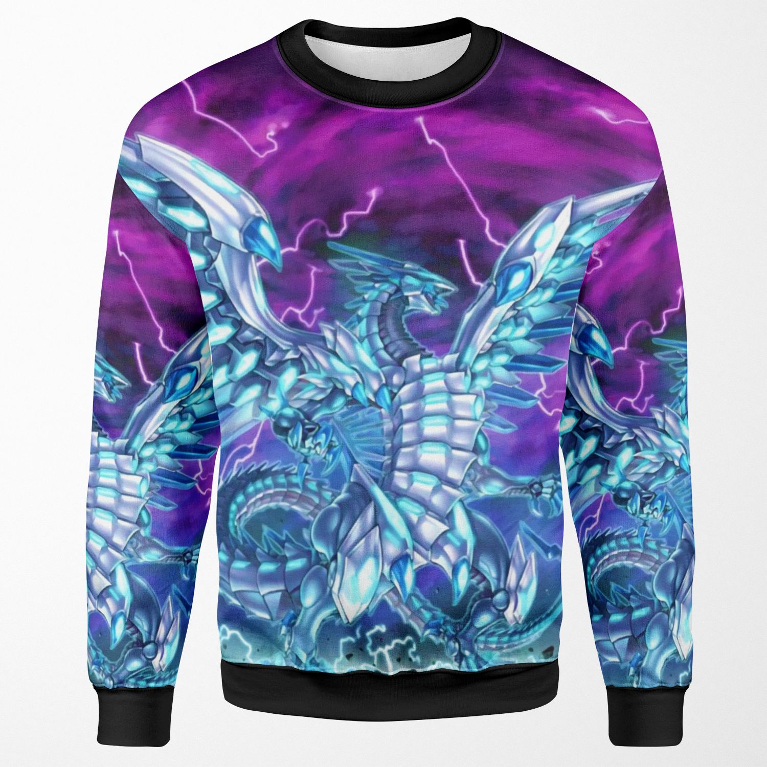 Blue Eyes Chaos Max Dragon All-over-print Unisex Sweatshirt