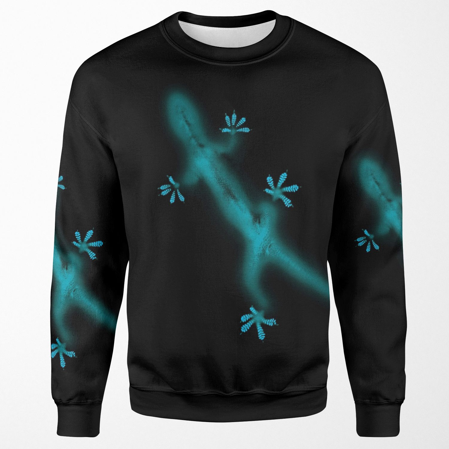 Blue Gecko All-over-print Unisex Sweatshirt