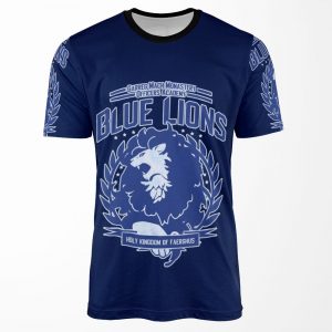 Blue Lions Class All-over-print T-shirt