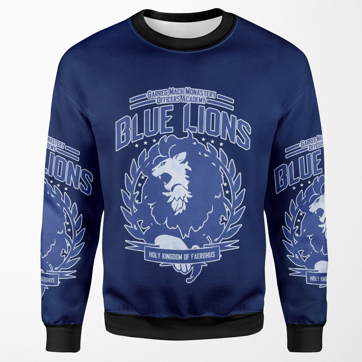 Blue Lions Class All-over-print Unisex Sweatshirt