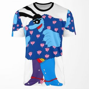 Blue Meanie All-over-print T-shirt