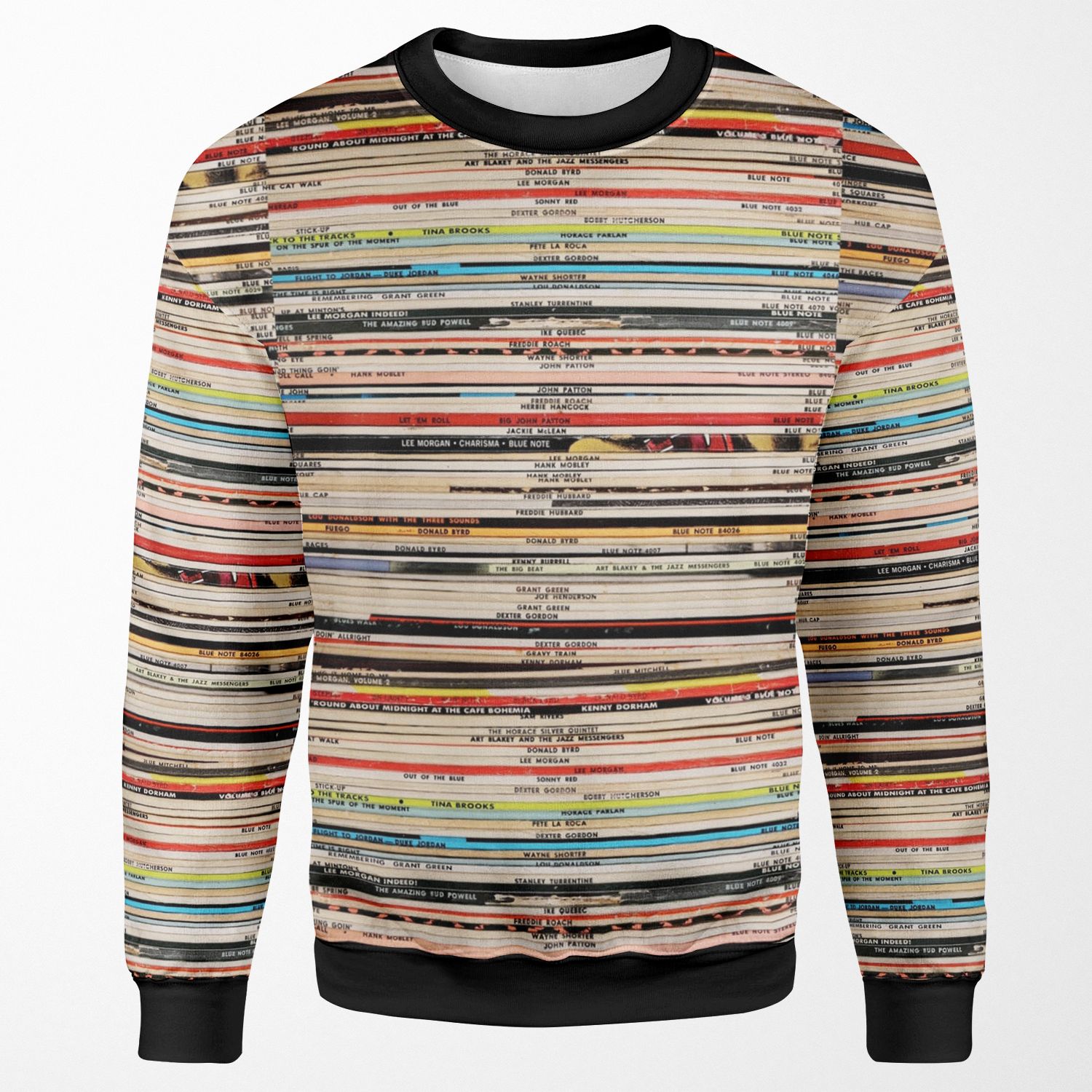 Blue Note Vinyl Records All-over-print Unisex Sweatshirt