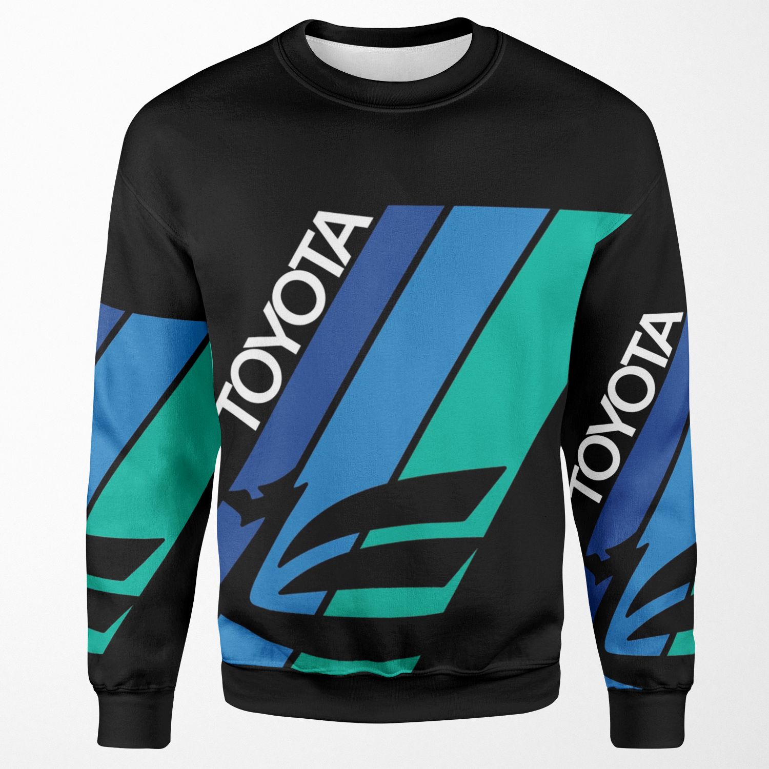 Blue Stripes Dragon All-over-print Unisex Sweatshirt