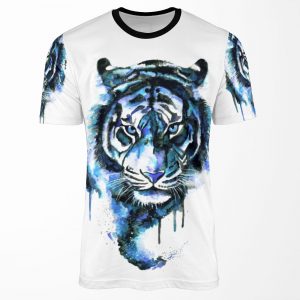 Blue Tiger All-over-print T-shirt