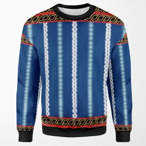 Blue Toghu Kom Cameroon All-over-print Unisex Sweatshirt
