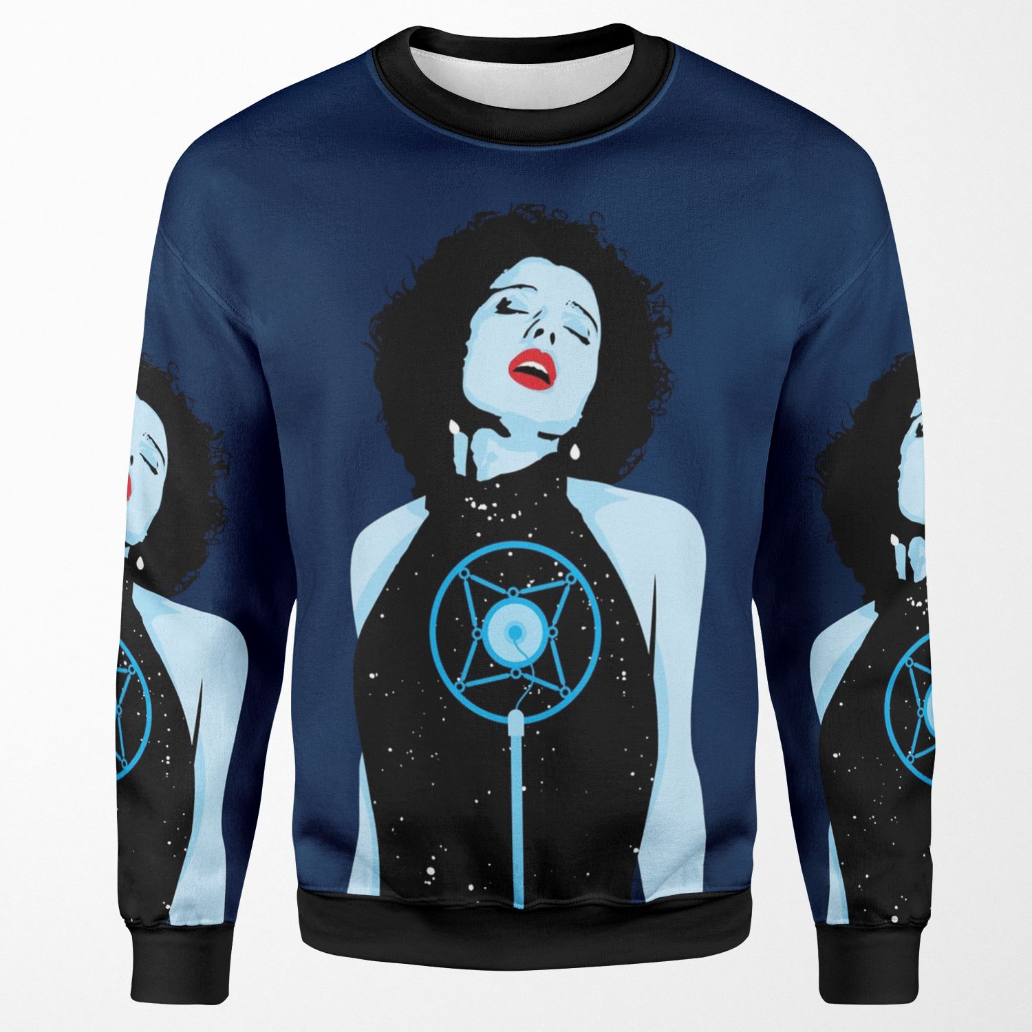 Blue Velvet Isabella All-over-print Unisex Sweatshirt