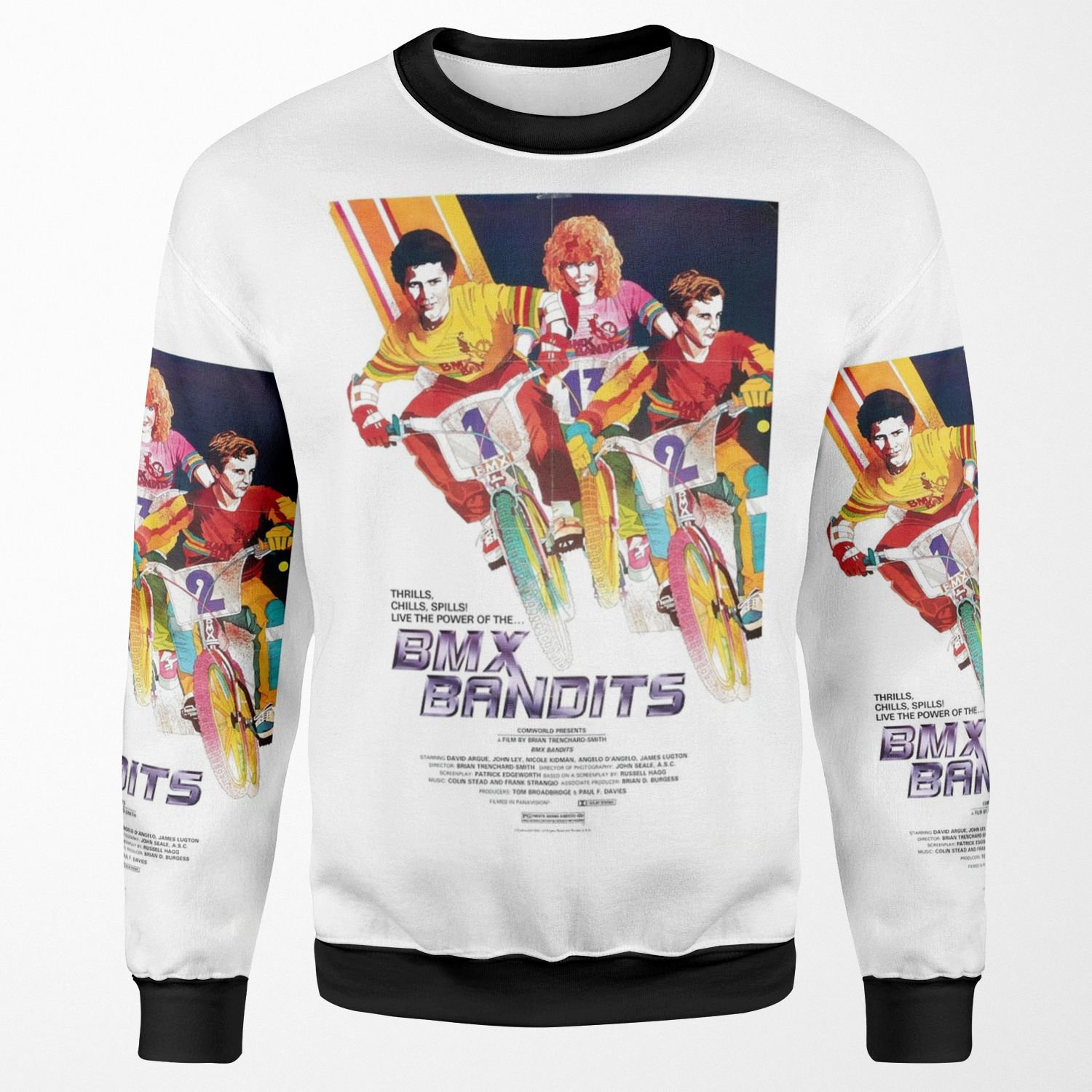 Bmx Bandits All-over-print Unisex Sweatshirt