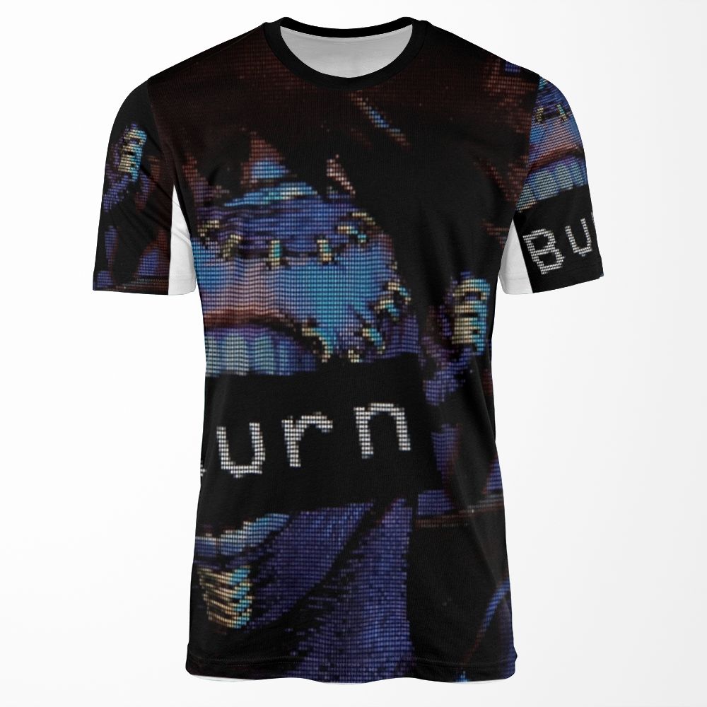 Bnha Dabi Vhs Aesthetic Burn All-over-print T-shirt