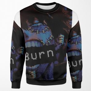 Bnha Dabi Vhs Aesthetic Burn All-over-print Unisex Sweatshirt
