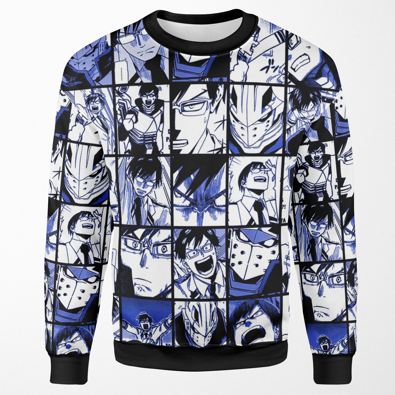 Bnha Iida Collage All-over-print Unisex Sweatshirt
