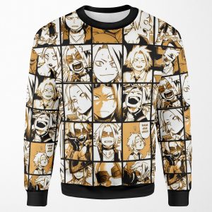 Bnha Kaminari Denki Collage All-over-print Unisex Sweatshirt