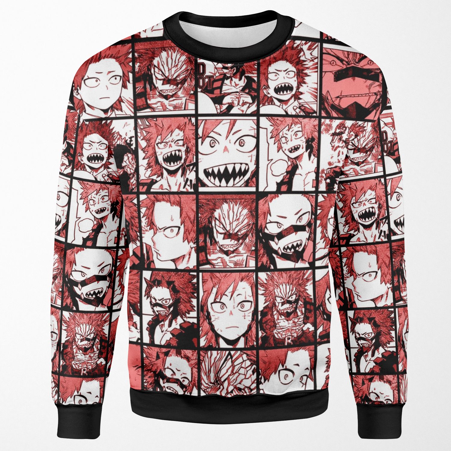 Bnha Kirishima Collage Color Version All-over-print Unisex Sweatshirt