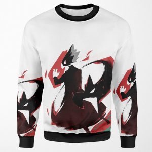 Bnha Mha Tokoyami White Version All-over-print Unisex Sweatshirt