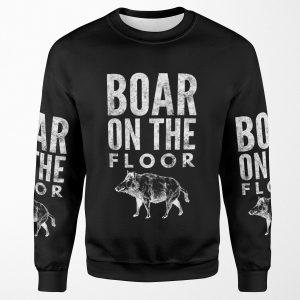 Boar On The Floor All-over-print Unisex Sweatshirt