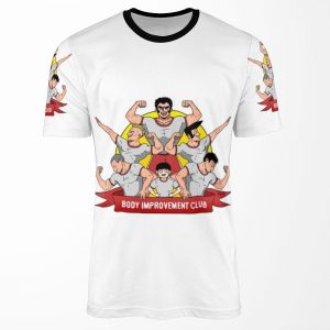 Body Improvement Club All-over-print T-shirt