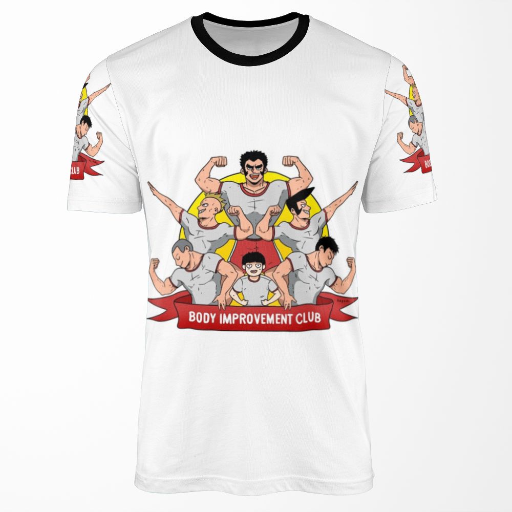 Body Improvement Club All-over-print T-shirt