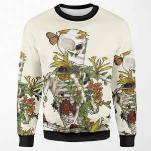 Bones And Botany All-over-print Unisex Sweatshirt