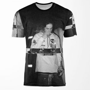 Bones Smoking A Phat Blunt All-over-print T-shirt