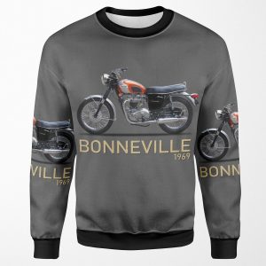 Bonneville T120 1969 All-over-print Unisex Sweatshirt