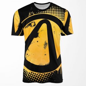 Borderlands Logo Design All-over-print T-shirt