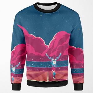 Born To Be A Star All-over-print Unisex Sweatshirt