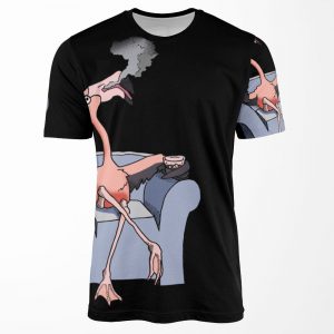 Boston Legal Flamingos Alan Shore All-over-print T-shirt