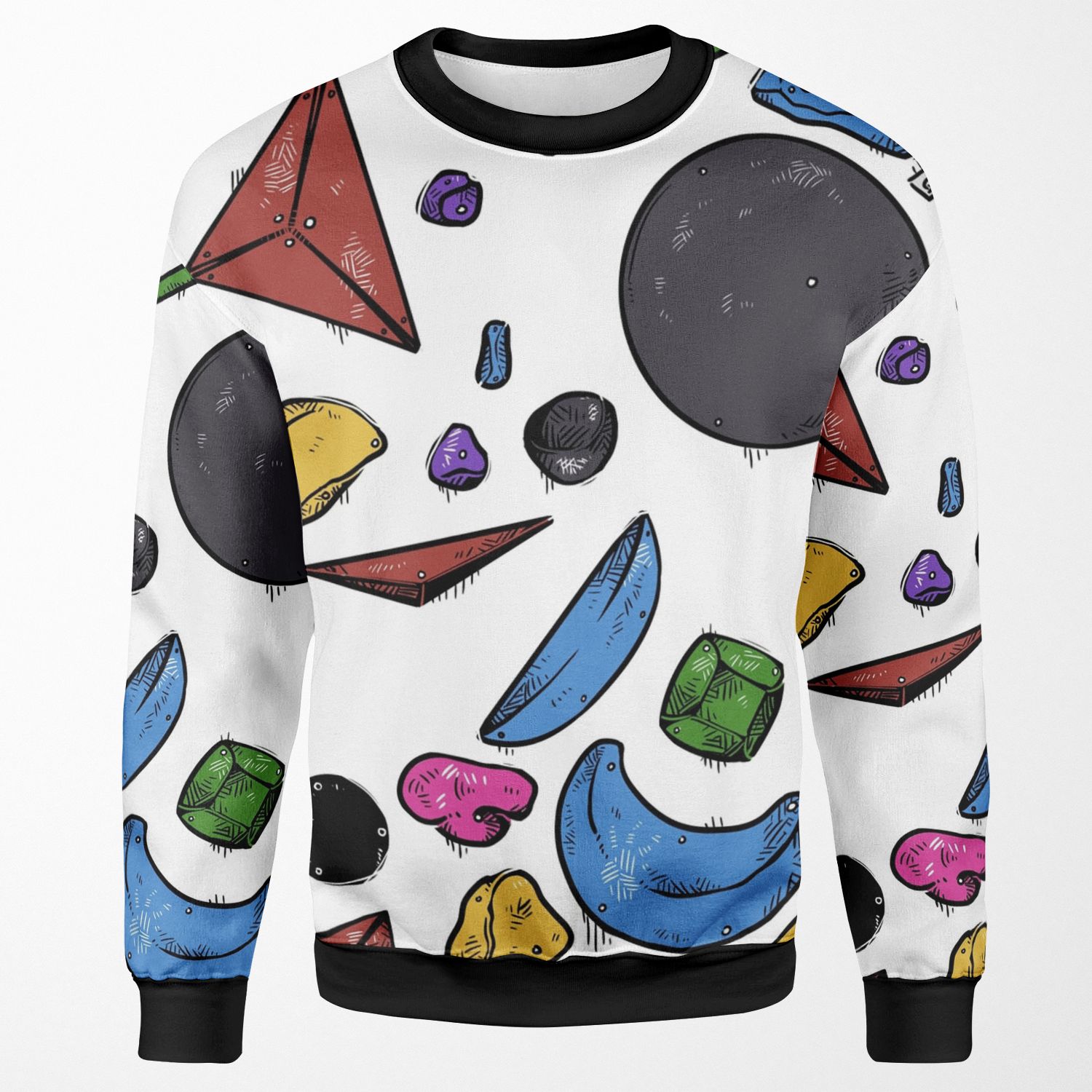 Bouldering Wall All-over-print Unisex Sweatshirt