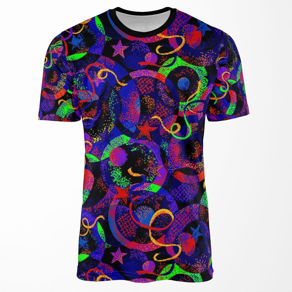 Bowling Alley Carpet All-over-print T-shirt
