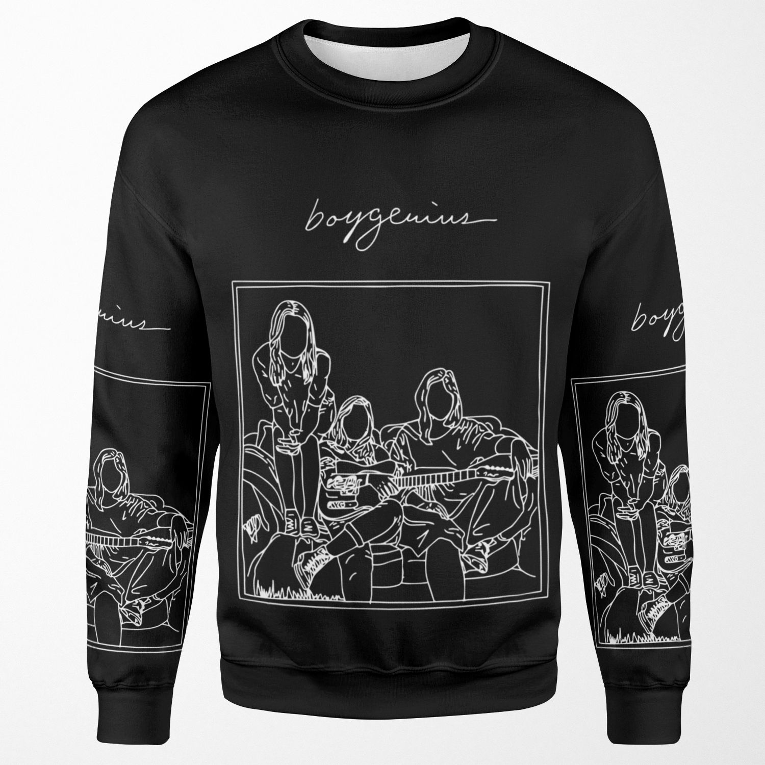 Boygenius All-over-print Unisex Sweatshirt