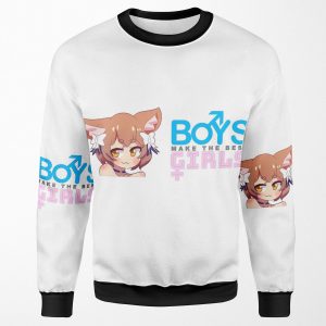 Boys Make The Best Girls All-over-print Unisex Sweatshirt