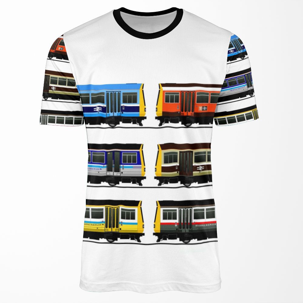 Br Pacer Trains All-over-print T-shirt