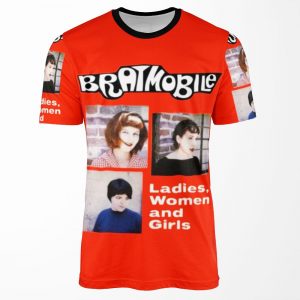 Bratmobile Riot Grrrl Ladies Women And Girls All-over-print T-shirt