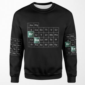 Breaking Bad Periodic Table All-over-print Unisex Sweatshirt