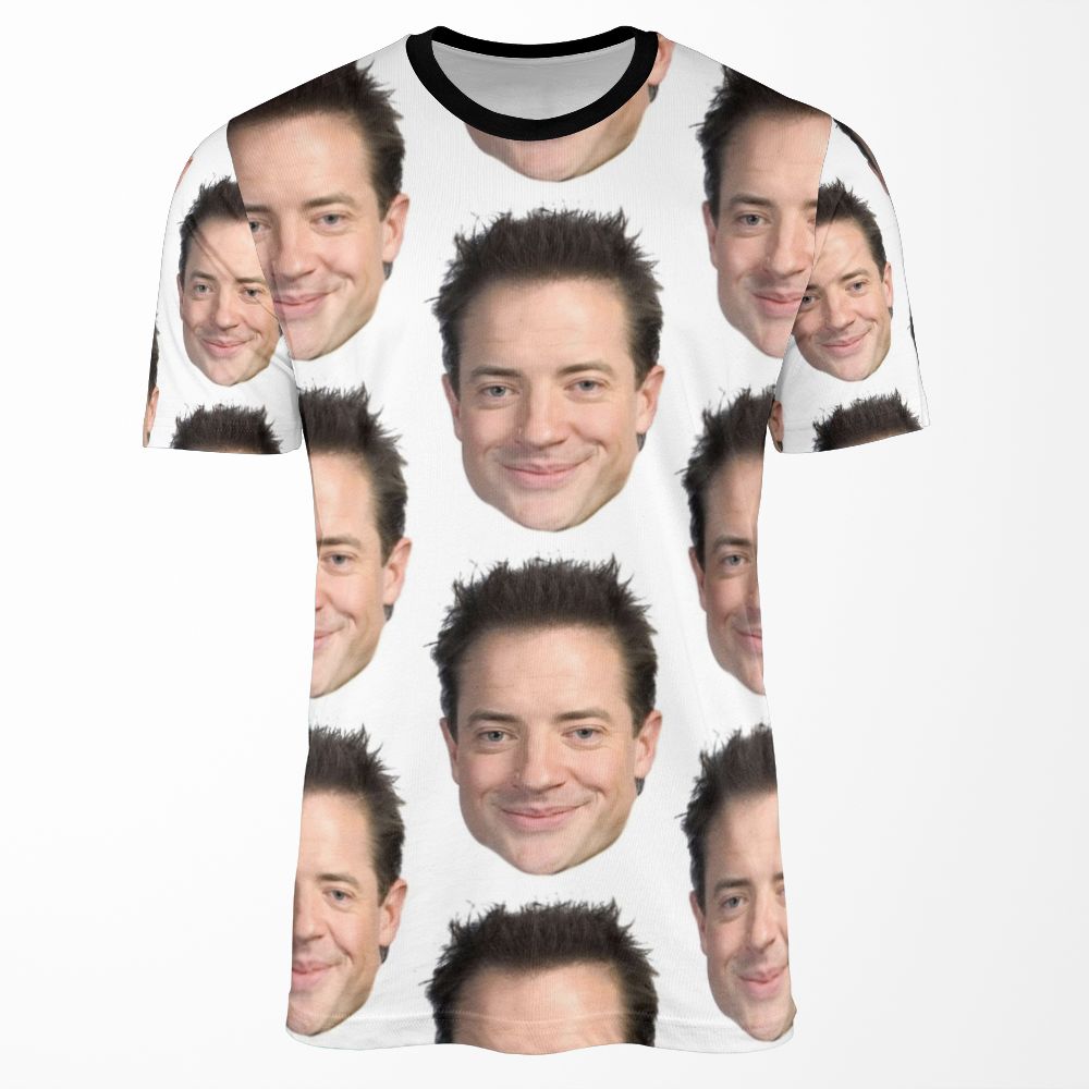 Brendan Fraser All-over-print T-shirt