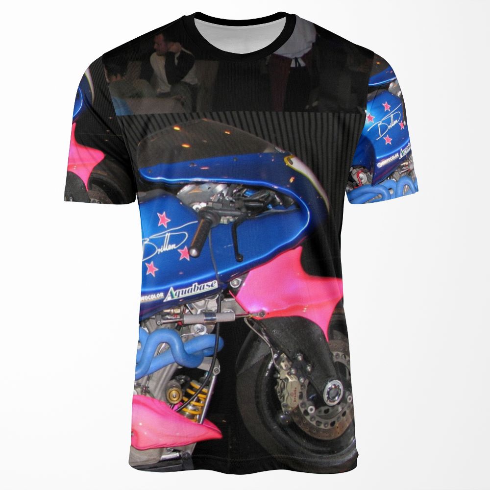 Britten Race Motorcycle All-over-print T-shirt