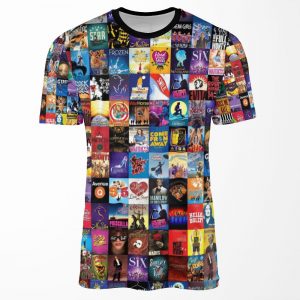 Broadway Theater All-over-print T-shirt