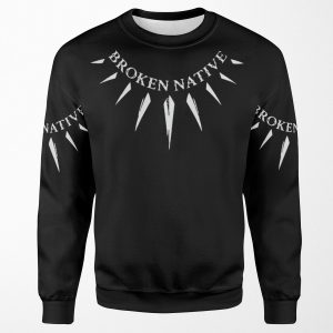 Broken Native Israel Adesanya The Last Stylebender All-over-print Unisex Sweatshirt
