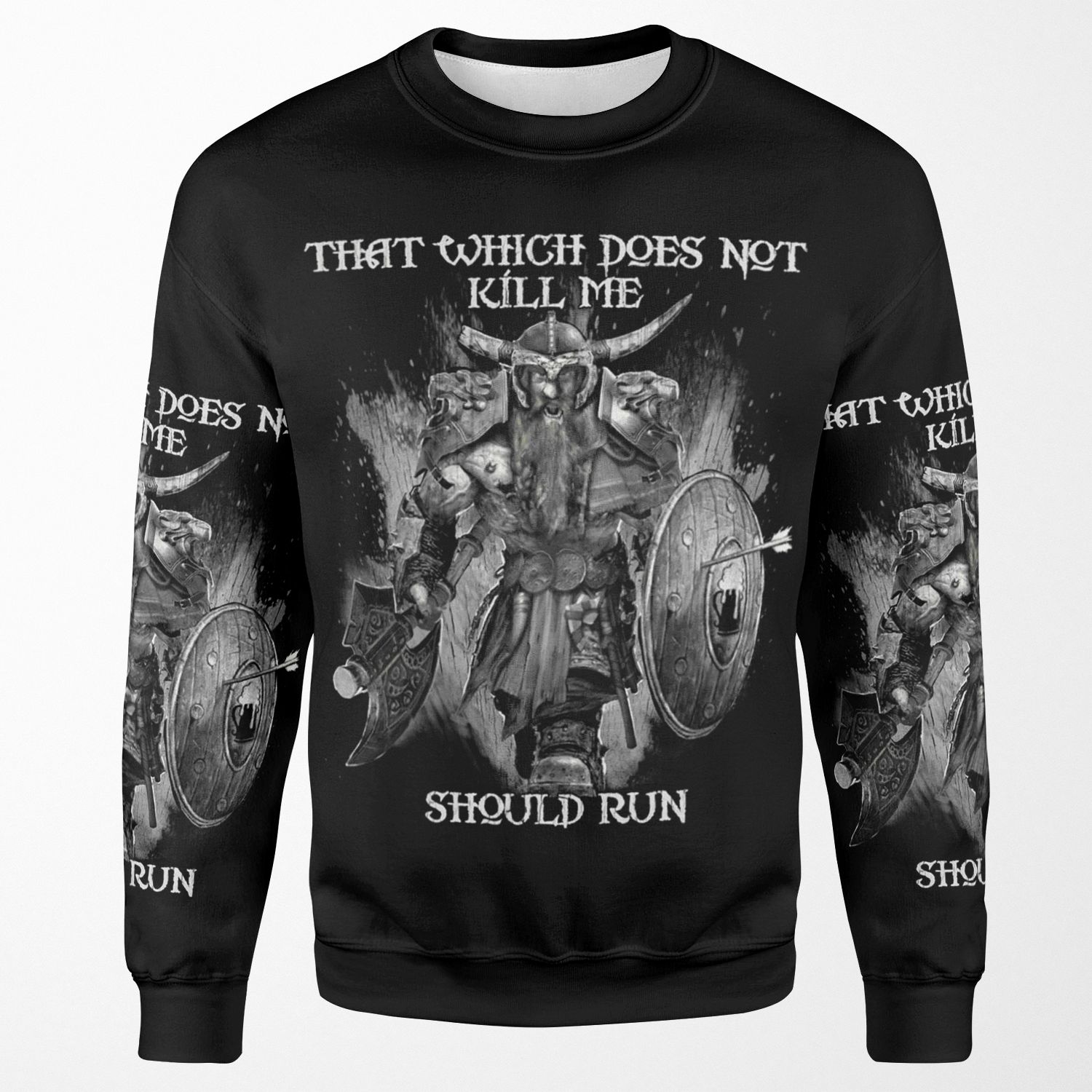 Bruenor Battlehammer Mithral Hall Dwarf Faerun Fourthpeak Frost Hills All-over-print Unisex Sweatshirt