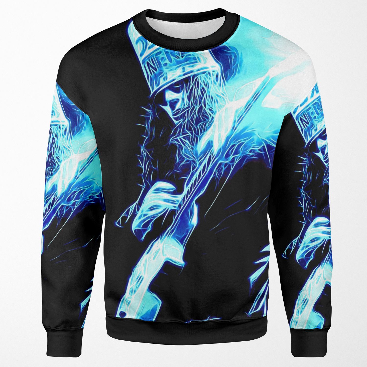 Buckethead Electric Tears All-over-print Unisex Sweatshirt