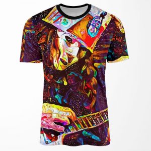 Buckethead Udnie Wave All-over-print T-shirt
