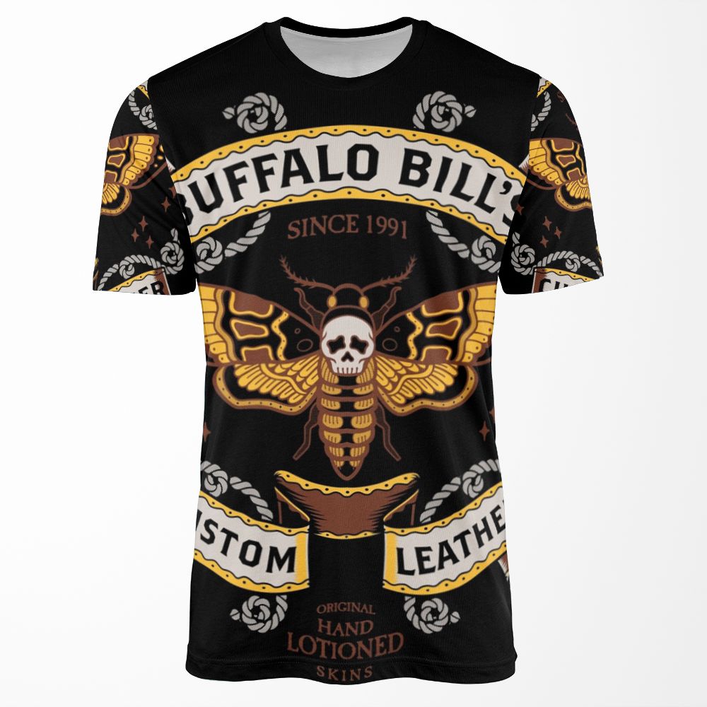 Buffalo Bill S Custom Leather All-over-print T-shirt