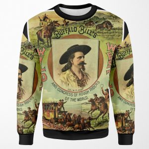 Buffalo Bill Wild West Show All-over-print Unisex Sweatshirt