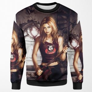 Buffy The Vampire Slayer All-over-print Unisex Sweatshirt