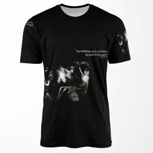 Bukowski Sometimes You Just Have To Piss In The Sink All-over-print T-shirt