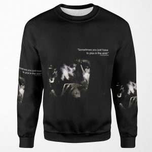 Bukowski Sometimes You Just Have To Piss In The Sink All-over-print Unisex Sweatshirt