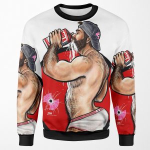 Bullethole Thirsty Milk Does A Booty Good Undies All-over-print Unisex Sweatshirt